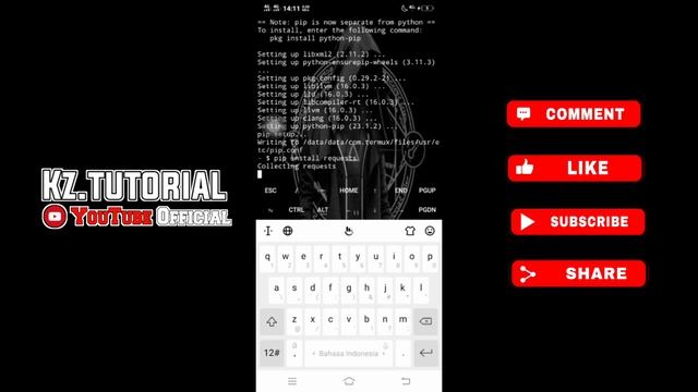 Cara Atasi Erorr Saat Install Paket Termux / requests cowsay upgrade termux смотреть онлайн