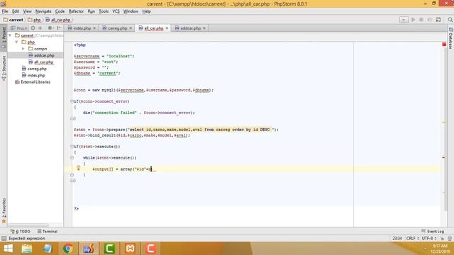 Car Rental System Project using php part 2 смотреть онлайн