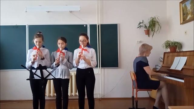 Трио свирелей. Свиридов "Романс" смотреть онлайн
