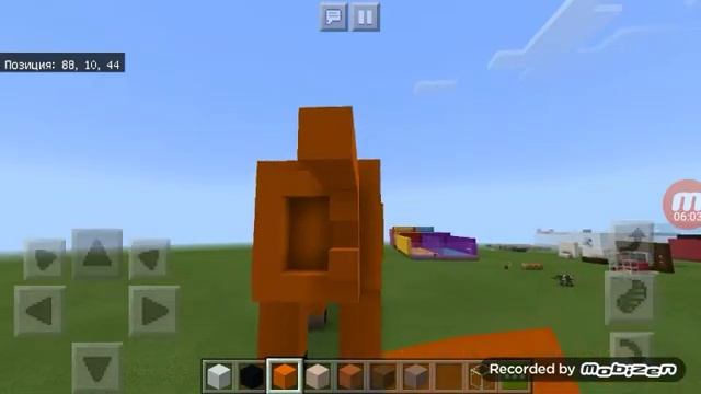 Строю лису в Майнкрафте ?