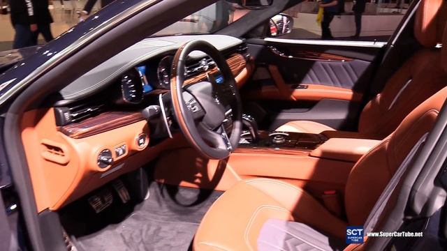 2019 Maserati Quattroporte GranLusso - Exterior and Interior Walkaround - 2018 LA Auto Show смотреть онлайн
