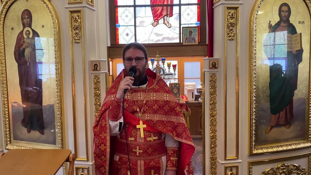 Проповедь в Неделю о раслабленом. Священник Алексей Туголуков смотреть онлайн