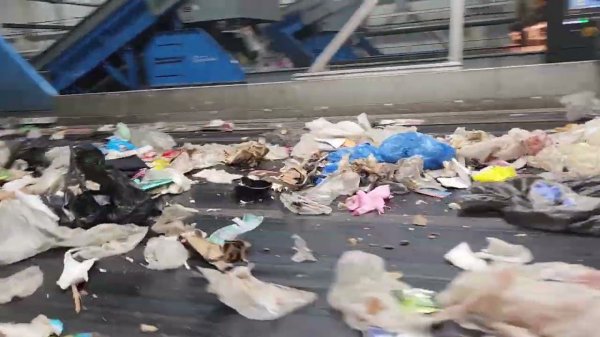 Выборка всех пластиков из смешанного потока на КПО Нева