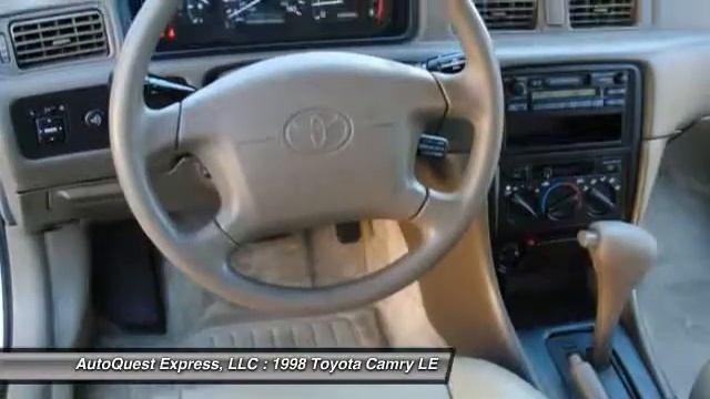 1998 Toyota Camry LE Saint Petersburg FL 33709 смотреть онлайн