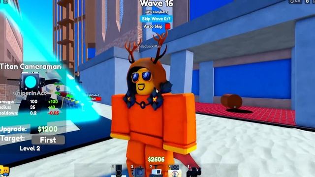 RANDOM WHEEL chooses my TOWER! (Toilet Tower Defense) смотреть онлайн