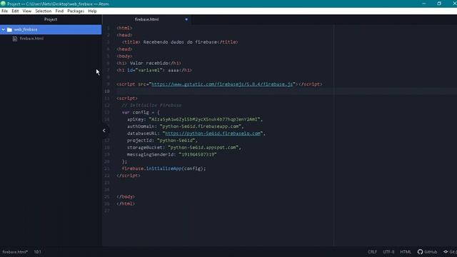 firebase + python + pagina web - tutorial смотреть онлайн