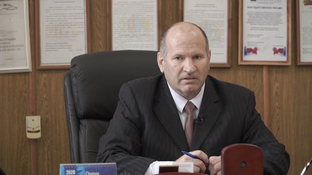 Поздравление с Днём России Главы Южского муниципального района В.И.Оврашко. 12 июня 2020 г. смотреть онлайн