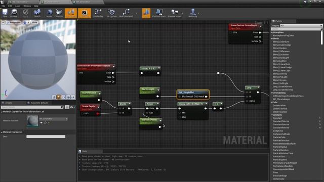 Fake Depth of Field light distance blur for Unreal Engine 4.26 to 5.xx смотреть онлайн