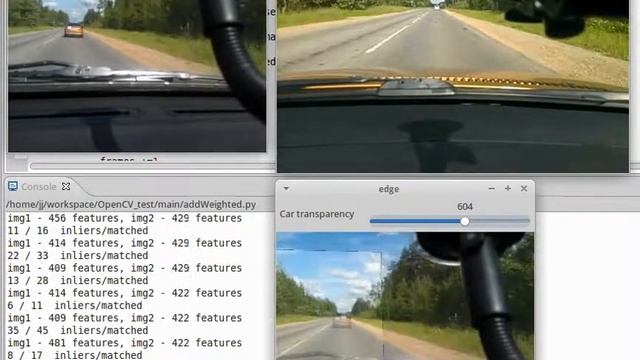 Making a car transparent using 2 images, part 2 of 5 смотреть онлайн