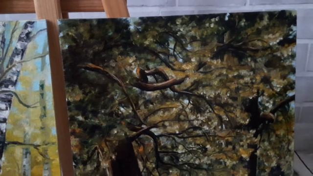 Две Картины Дубы и Березы Лесная Сказка, Миниатюры По Мотивам Русских Классиков / Валерия Еремеева смотреть онлайн