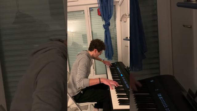 Belle - notre dame de paris with a new piano 😃 Roland FP90X смотреть онлайн