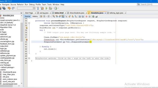 Show Data From MySql Tabel | JDBC Connection | Insert Data into Table | Java Web Applicatioin смотреть онлайн