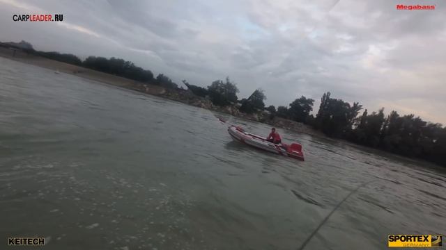 Ловля судака на сильном течении.Отводной поводок-Мegabass-Keitech-Sportex+РИБ Фортис 390 смотреть онлайн