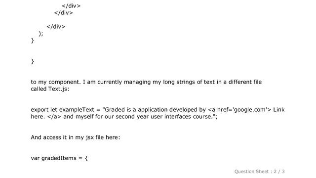 HTML : Inserting html inside string variable used in React component смотреть онлайн