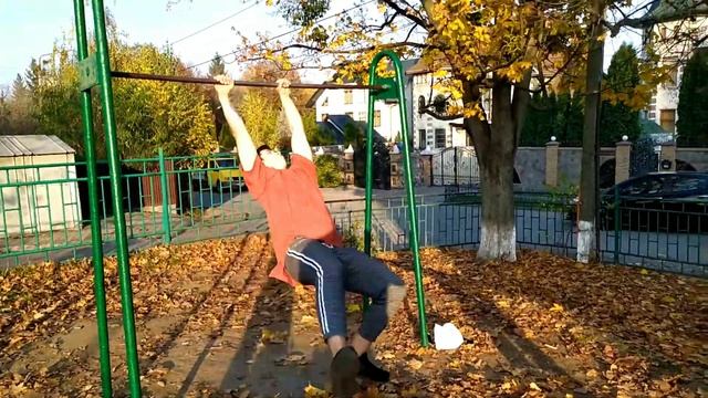 Стрит Воркаут осеннее тренировки | Vlog#2 смотреть онлайн
