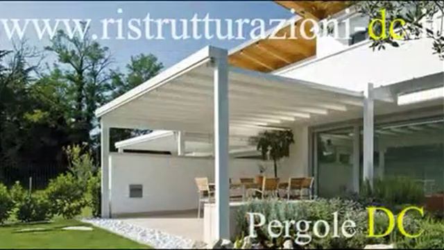 Pergole addossate in ferro VISITA IL SITO www.ristrutturazioni-dc.it смотреть онлайн