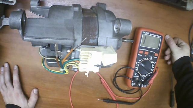Как определить клеммы и подключить двигатель от стиралки к 220V без потери мощности смотреть онлайн