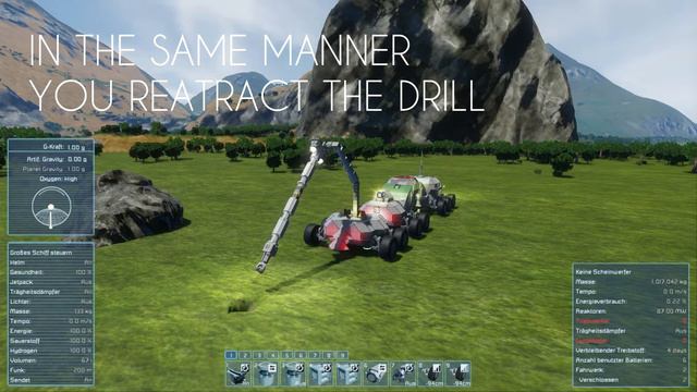 Deep Mining Rover Trailer | Space Engineers смотреть онлайн