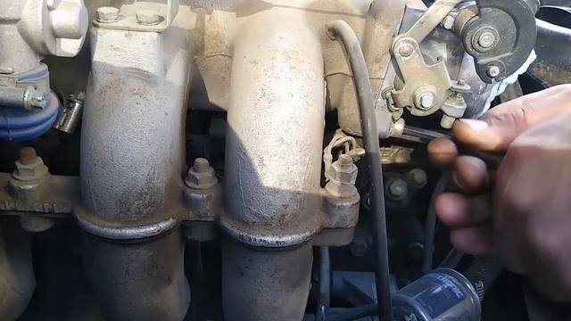 УАЗ ПАТРИОТ Чистка дроссельной заслонки смотреть онлайн