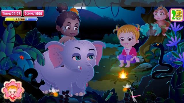 Kids Games Fun Play Baby Hazel Kids Games - Baby Lost Way in Jungle with Baby Hazel African Safari смотреть онлайн