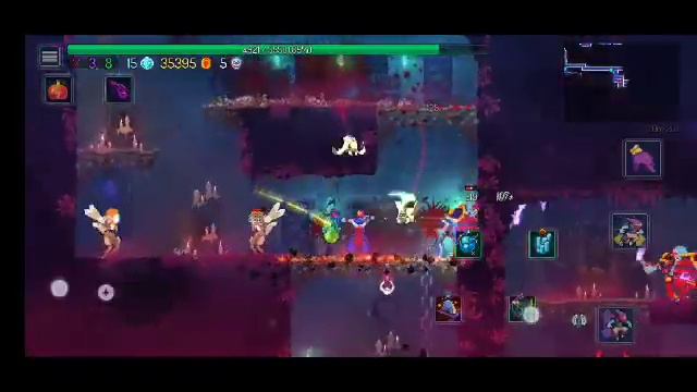 dead cells - cavern route (giant boss) смотреть онлайн