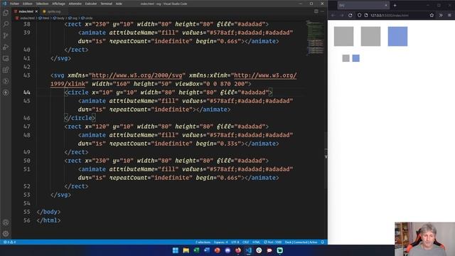 Les animations d'images SVG смотреть онлайн