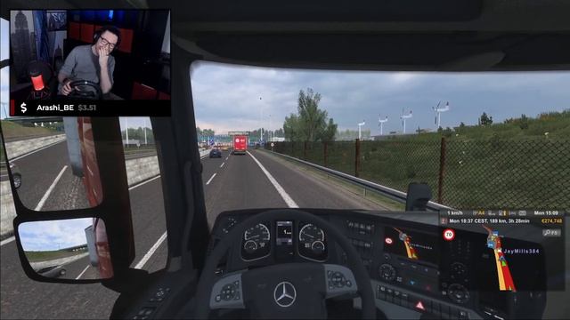 Euro Truck Simulator 2 | "You crashed again?" | Best Moments | NoMorePeter [January 23th, 2024] смотреть онлайн