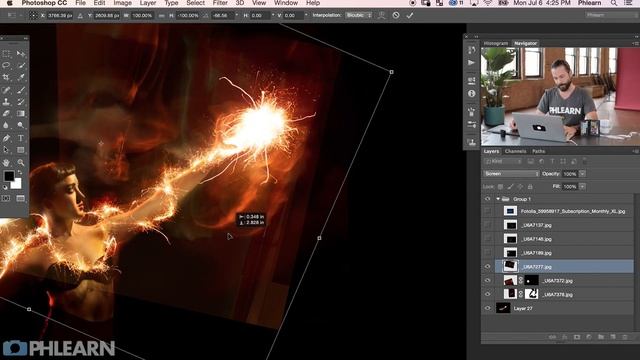 How to Add Special Effects in Photoshop смотреть онлайн