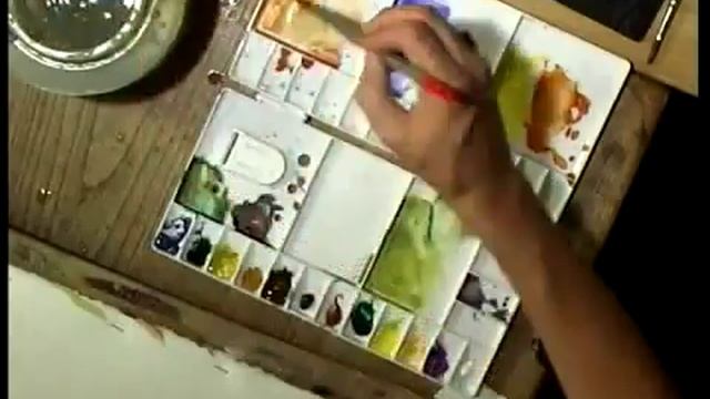 Рисуем здания акварелью часть 2 смотреть онлайн