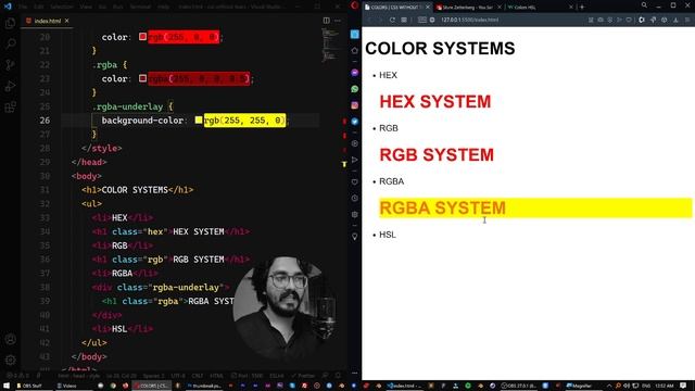 Color Systems - Hex, RGB, RGBA, HSL | CSS Without Tears | DCode Studios смотреть онлайн