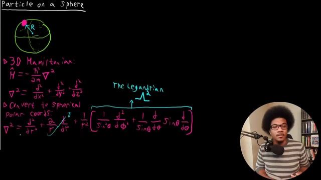 Particle On A Sphere | Physical Chemistry II | 7.4 смотреть онлайн