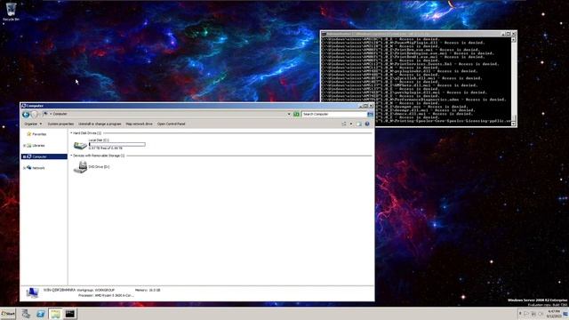 Destroying Windows Server 2008 R2 Build 7260! смотреть онлайн