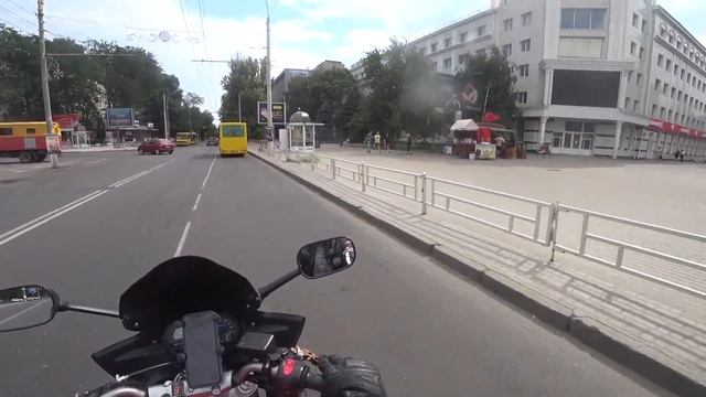 Закончился бензин межу городами Украины на мотоцикле | Мотопутешествие в Херсон и Николаев