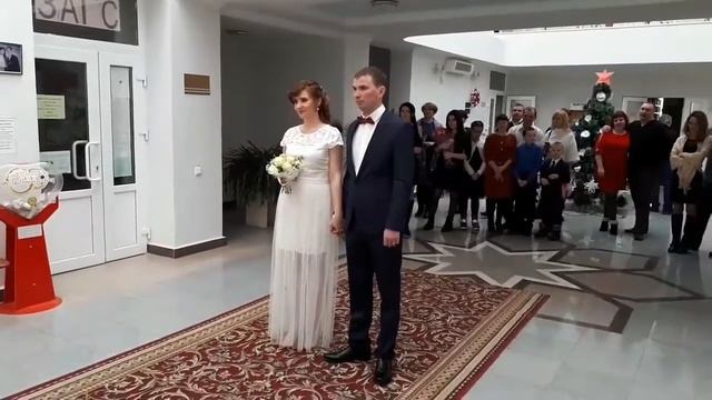 Регистрация брака Азата и Анжелики Яруллиных 13 01 18 смотреть онлайн