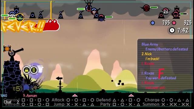 Patapon 3 - 4v4 Fun смотреть онлайн
