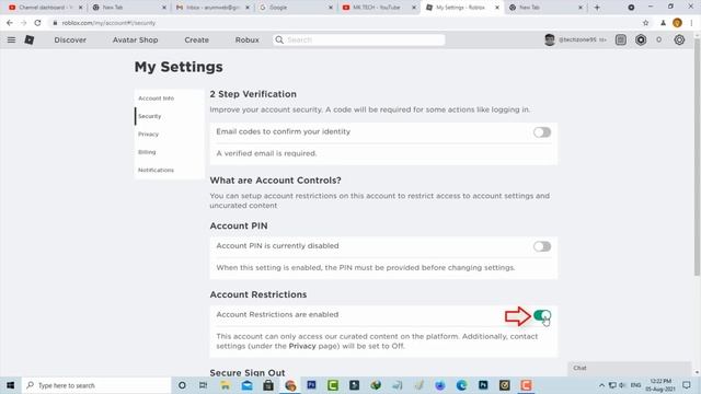 Fix roblox the experience is unavailable due to account restrictions settings смотреть онлайн