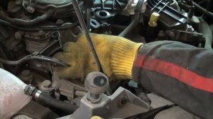 Ford Kuga снятие топливного фильтра