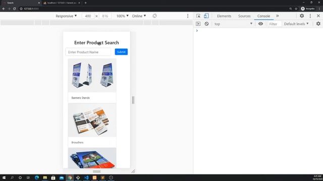 Laravel E-Commerce - Search Products From Database Using Ajax смотреть онлайн