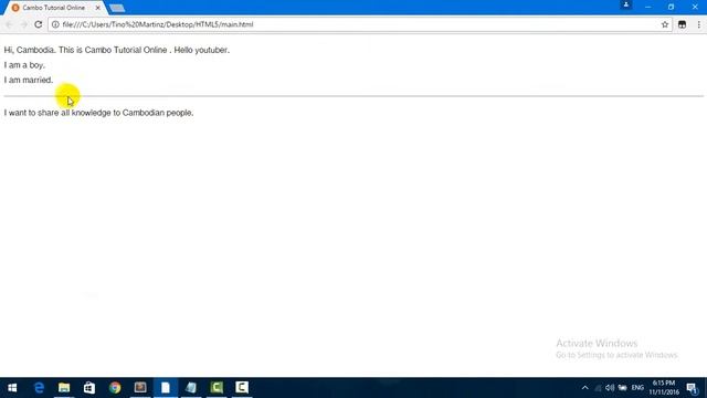09. HTML5 Tutorial - Using Line Break, Horizontal Ruler, White Space, Block Quote, Tabss смотреть онлайн