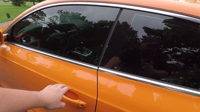 Driving my SOLAR ORANGE Audi A5 смотреть онлайн