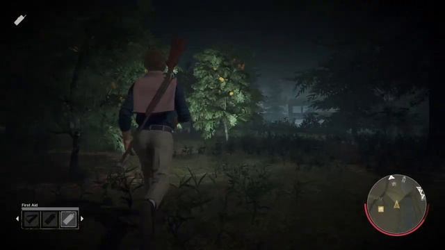 Friday the 13th Game Chad Kensington Gameplay Survive the Night Pinehurst Retro Jason Voorhees смотреть онлайн