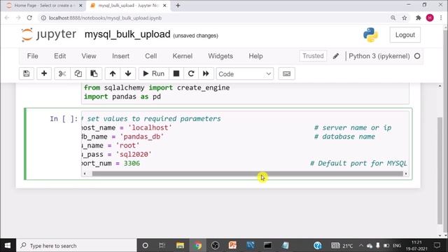 8-8-Python Bulk Insert MySql | Pandas Bulk Insert | Bulk Upload Dataframe To Mysql Table -Python202 смотреть онлайн