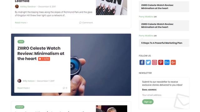 Bone - Minimal and Clean WordPress Blog Theme смотреть онлайн