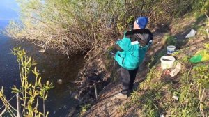 Открытие сезона 2023г«Воронеж«Водосброс.Ловим карася.