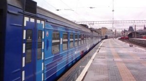 Спутник до Болшево - экспресс ЭД4М-0394 отправляется с Ярославского вокзала