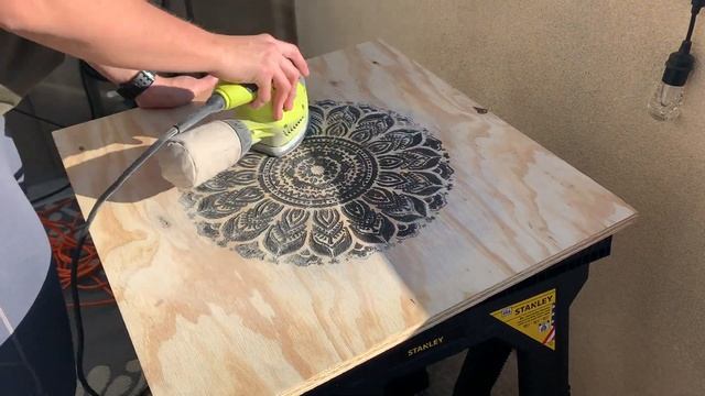 Mandala Stencil DIY Project смотреть онлайн