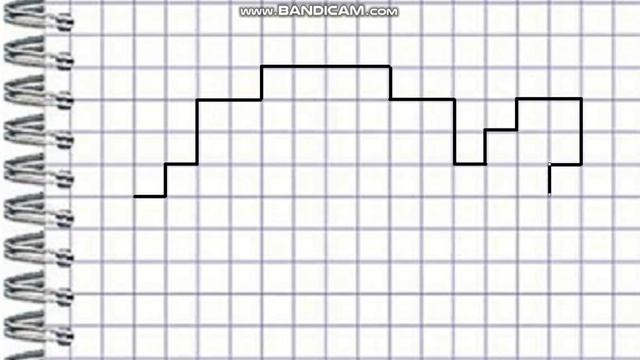 Рыбка. Графический диктант по клеточкам. смотреть онлайн