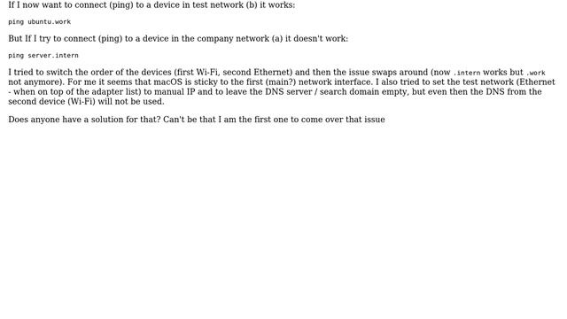 Apple: DNS Suffix on two network Interfaces on MacBook Pro (2 Solutions!!) смотреть онлайн