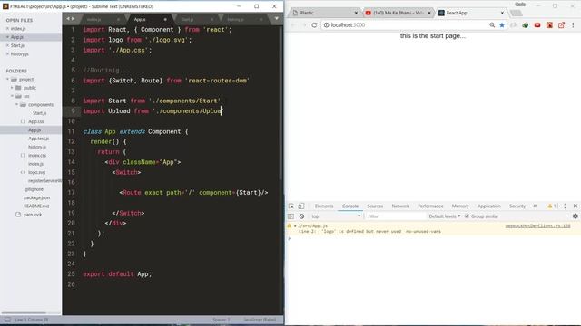 ReactJS 2018 - Routing and Programatically Changing with history() | NEPAL смотреть онлайн