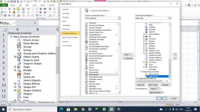 Thanh công cụ Vẽ Drawing trong Exxcel 10 | PM Excel смотреть онлайн